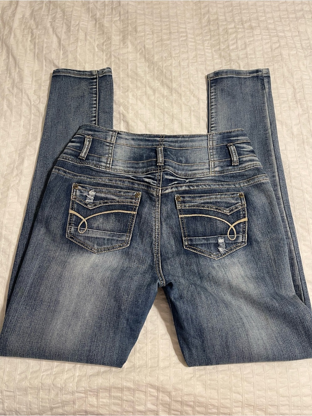 Rue21 Faded Blue Skinny Jeans